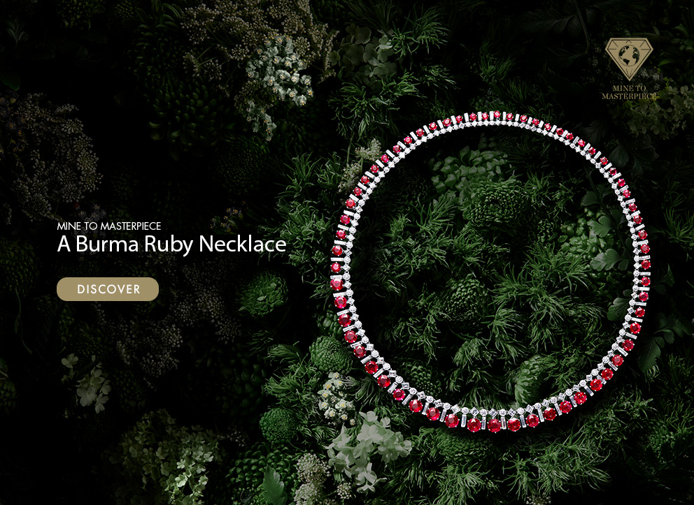 A Burma Ruby Necklace